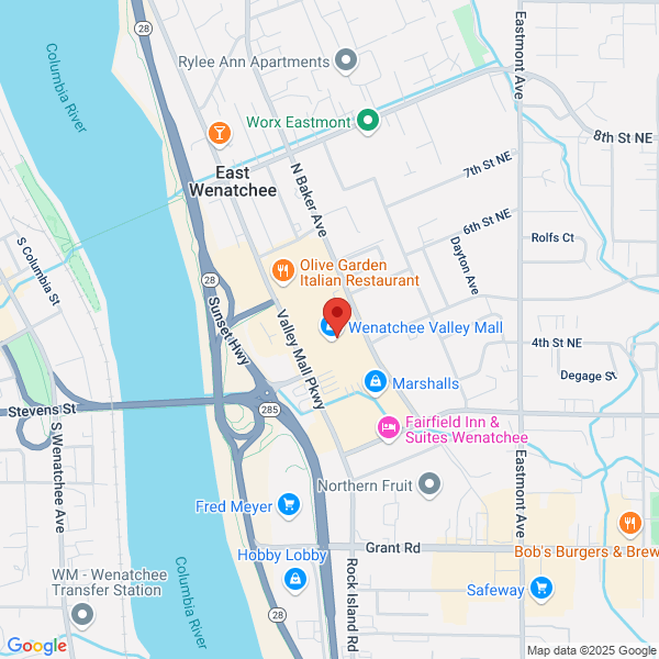 Map of the area